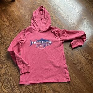 Southern Tide Kids Hoodie in Bold Pink